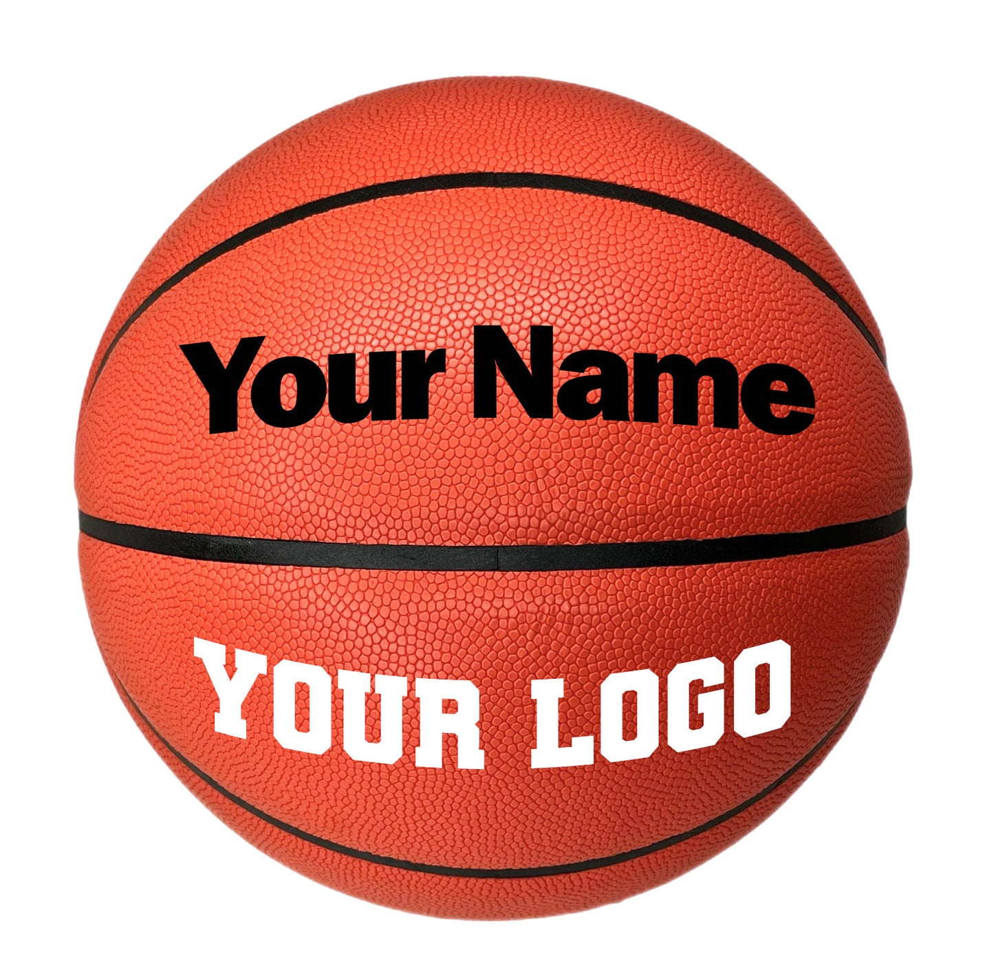 All Red Customized Basketball Your Name - Your Logo