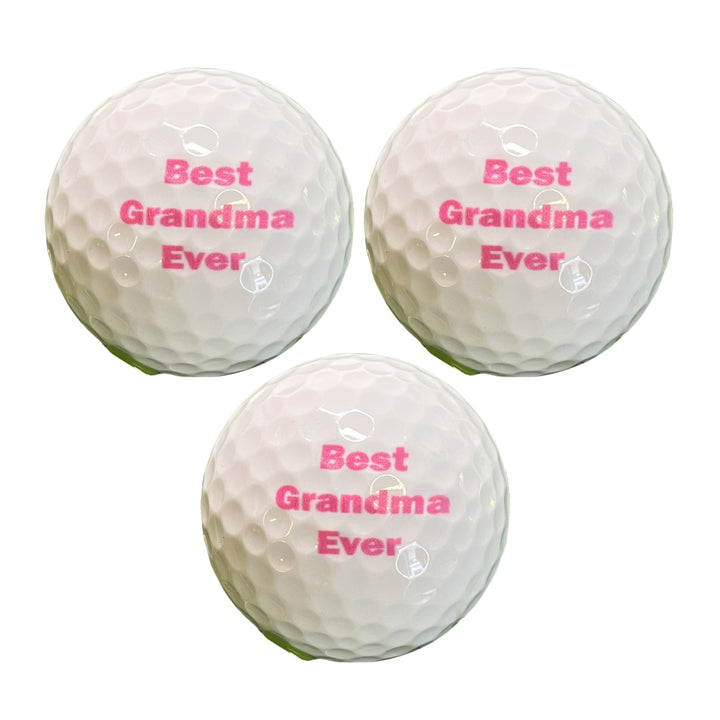 Best Grandma Ever Golf Ball