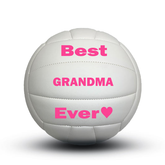 Custom Best Grandma Ever Volleyball