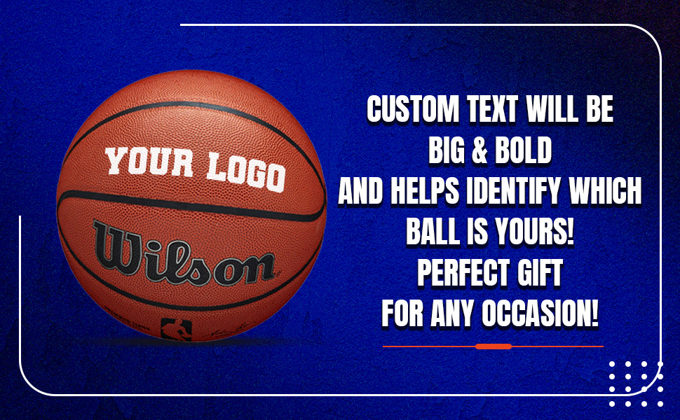 Customized Wilson NBA Basketball Benefits