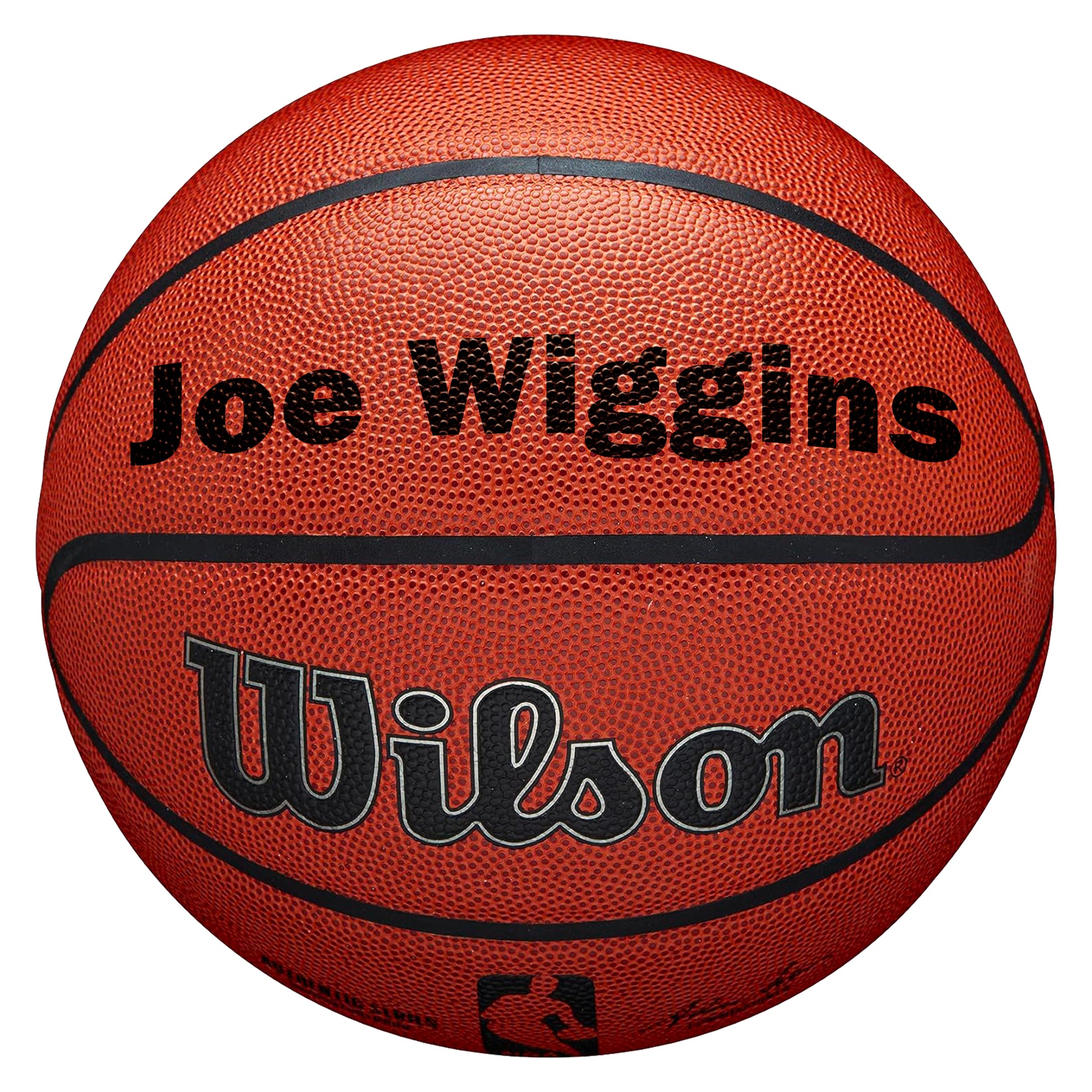 Customized Wilson NBA Basketball Black