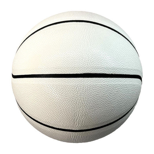Blank White Basketball Non Branded Promotional Basketball Gift