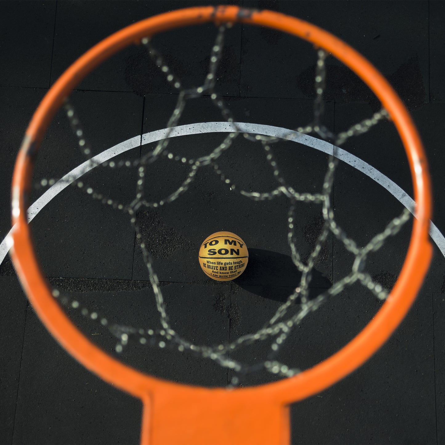 TO MY SON BASKETBALL GOLD 1