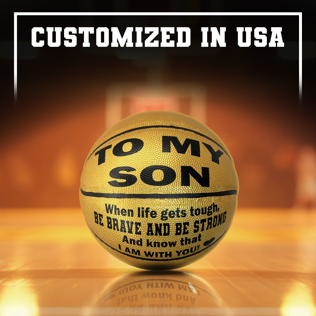 TO MY SON BASKETBALL GOLD 3