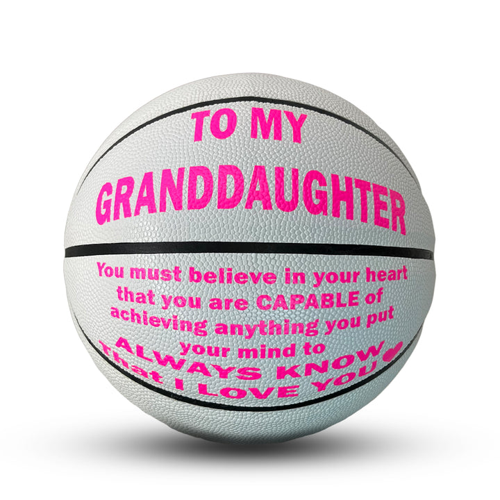 Customized Basketball Granddaughter