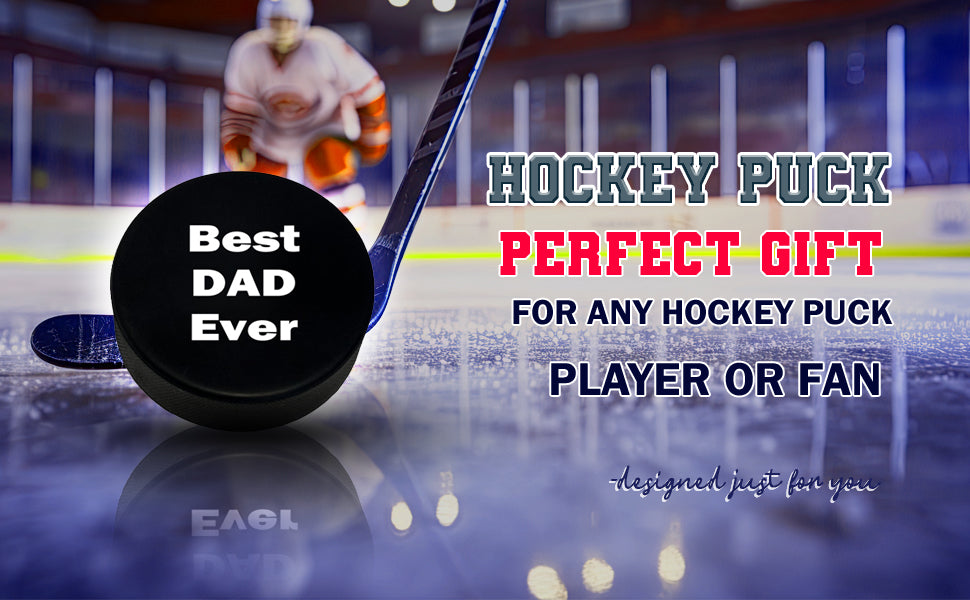 Customized Best Dad Ever Hockey 1