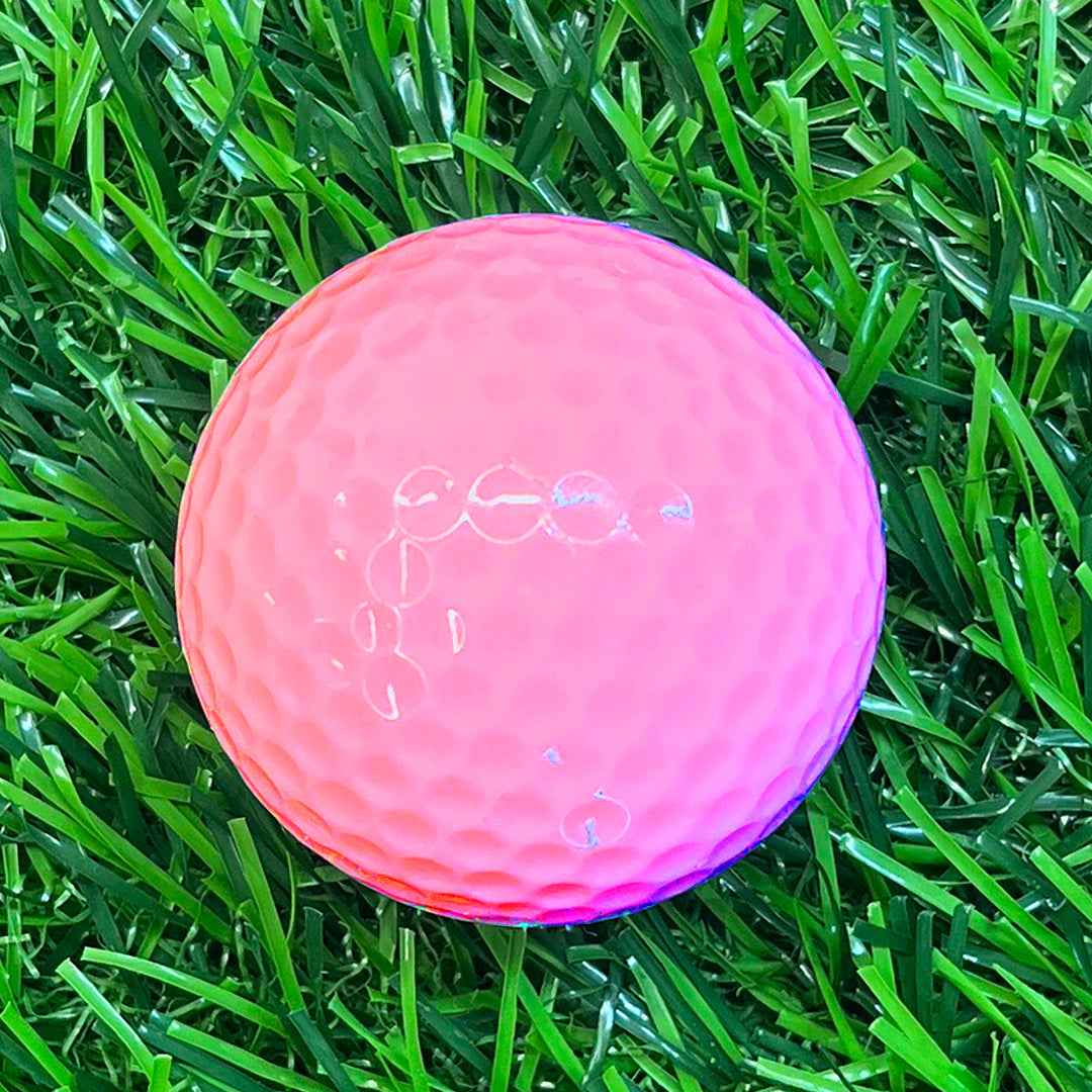 Customized Personalized Pink Golf Balls, 12 Pack