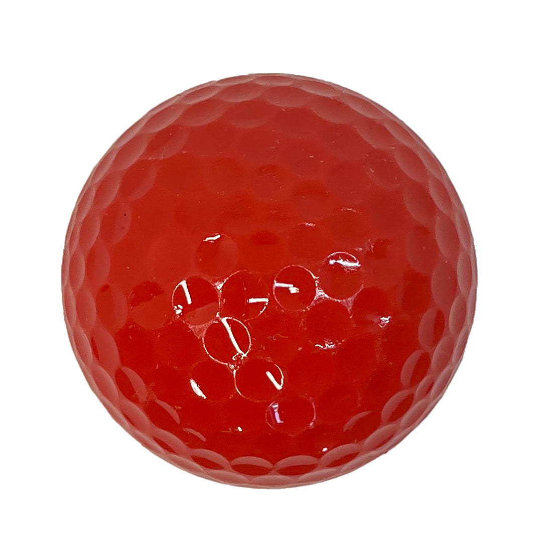 Customized Personalized Red Golf Balls 3 pack blank