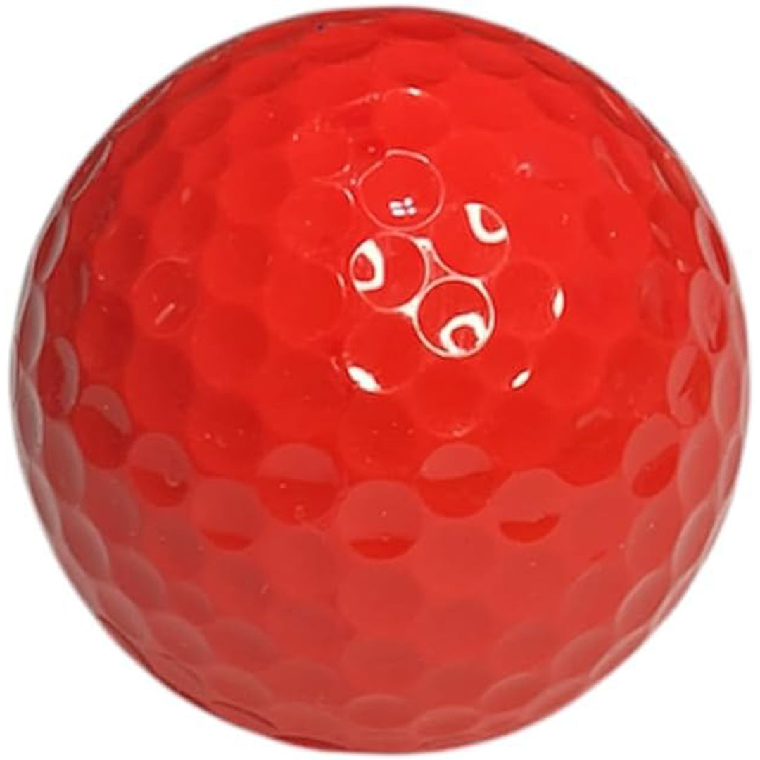 Customized Personalized Red Golf Ball, 1 Golf Ball Gift