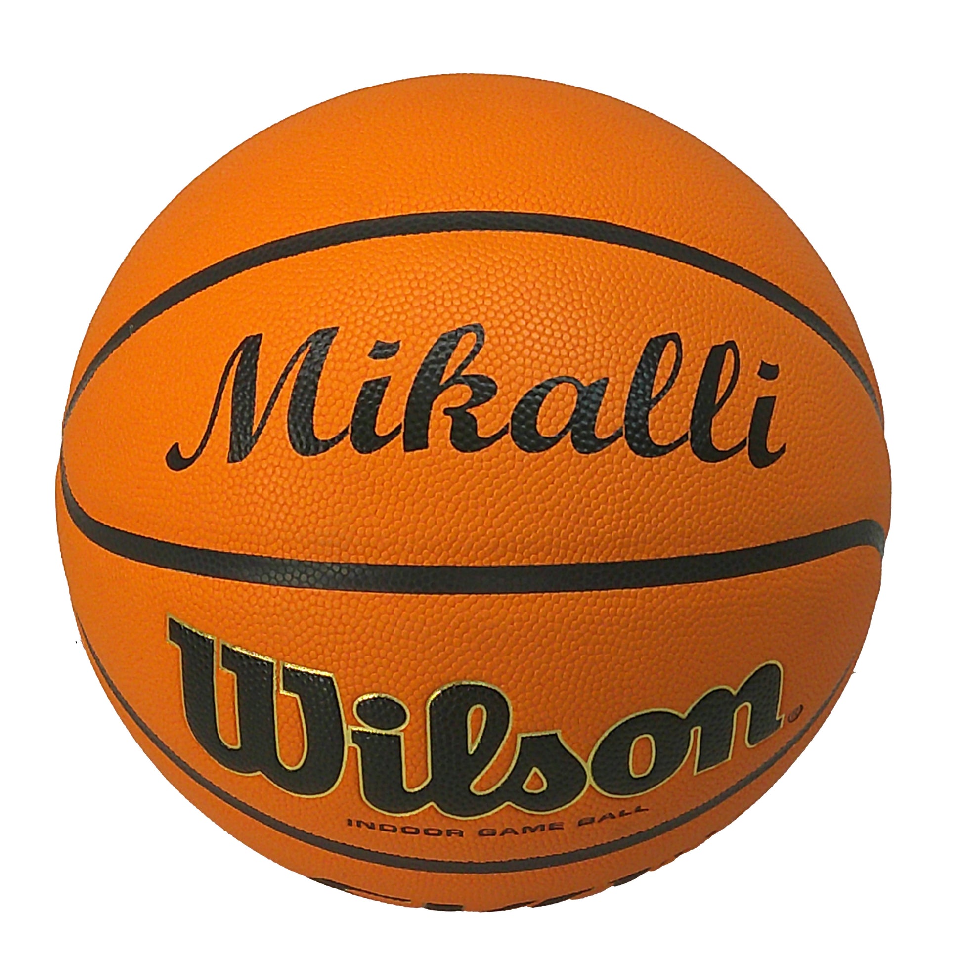 Customized Wilson Evo NXT Basketball with Black Text