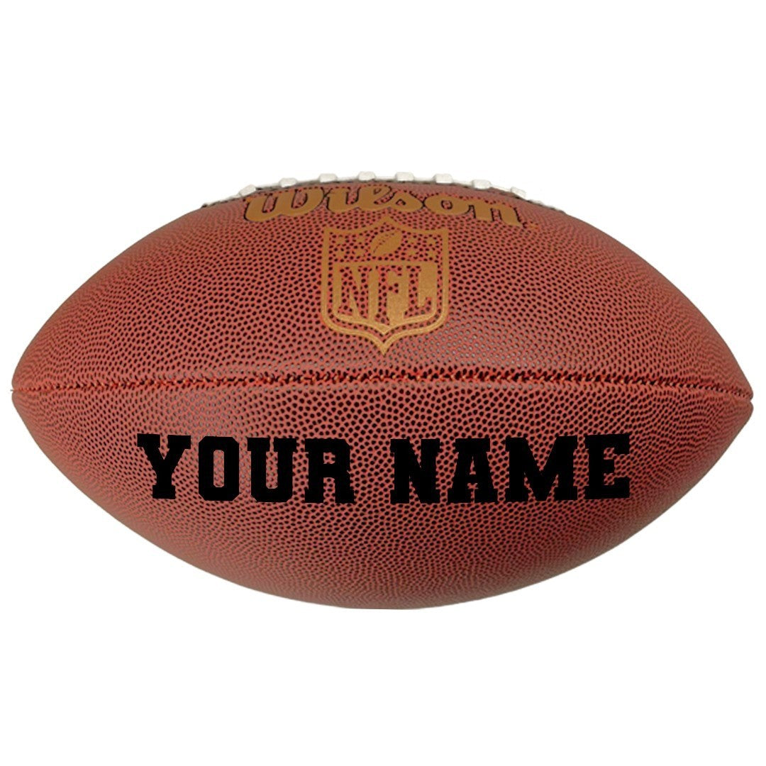 Customized Personalized Wilson NFL Ignition Football
