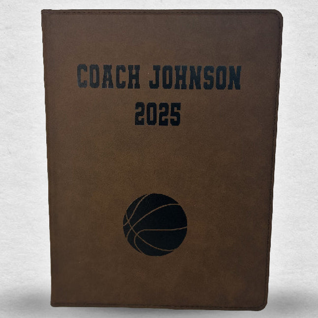 Customized Basketball Padfolio
