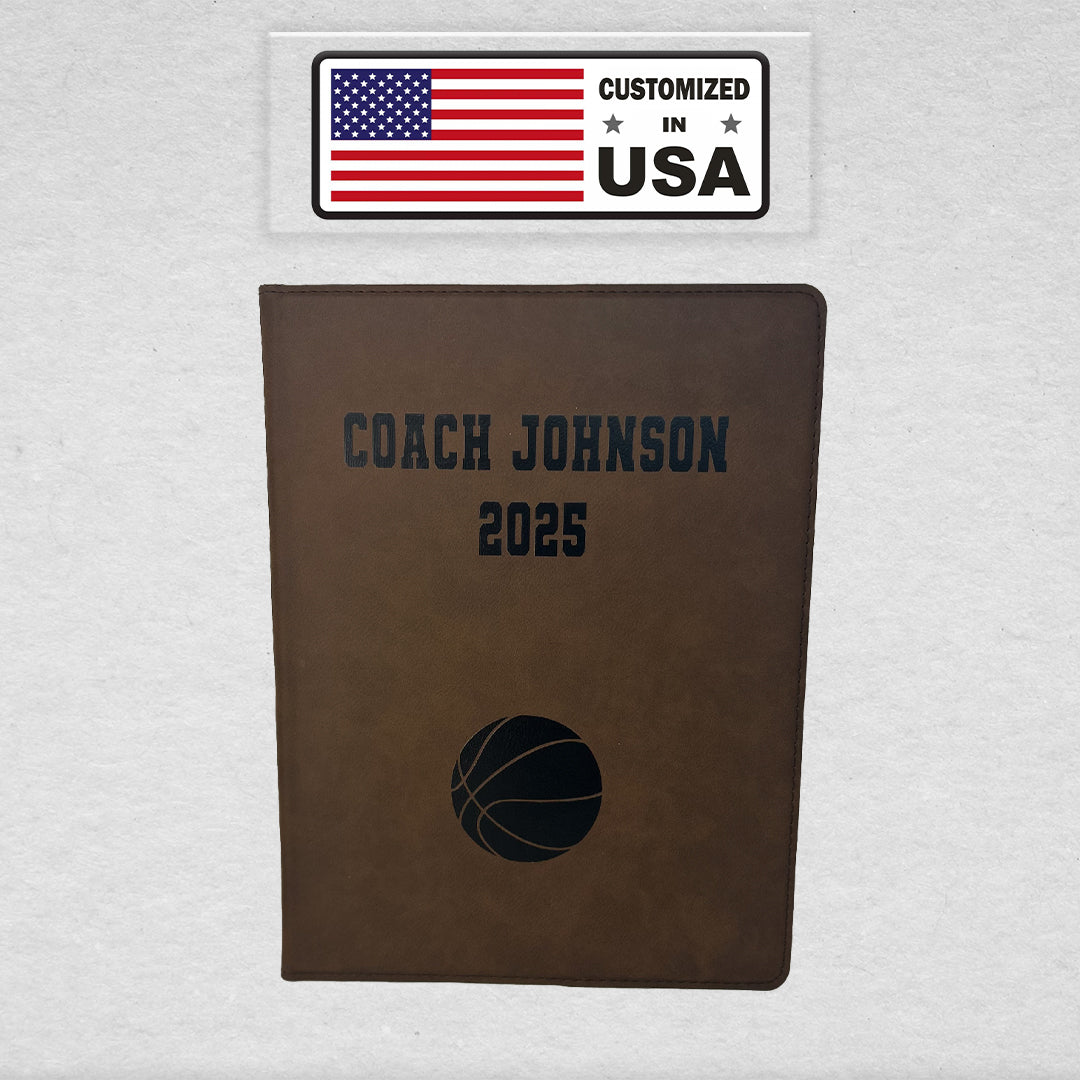 Customized Basketball Padfolio Customized in USA