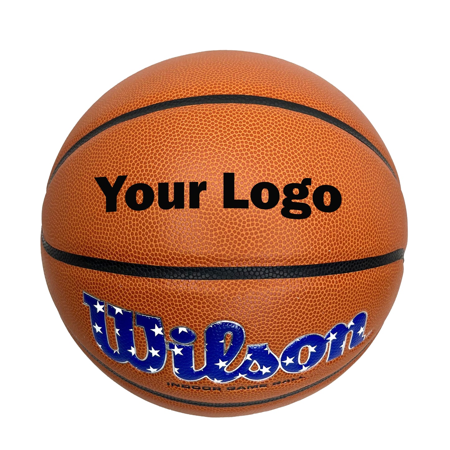 Custom Wilson USA Red White and Blue Evolution with Black Text