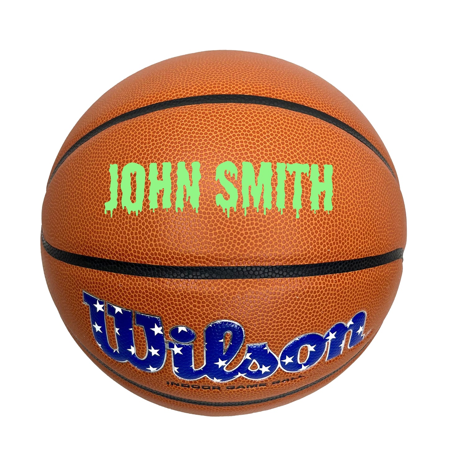 Custom Wilson USA Red White and Blue Evolution with Green Text