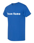 Load image into Gallery viewer, Custom Team Name Basketball T Shirt Royal Blue
