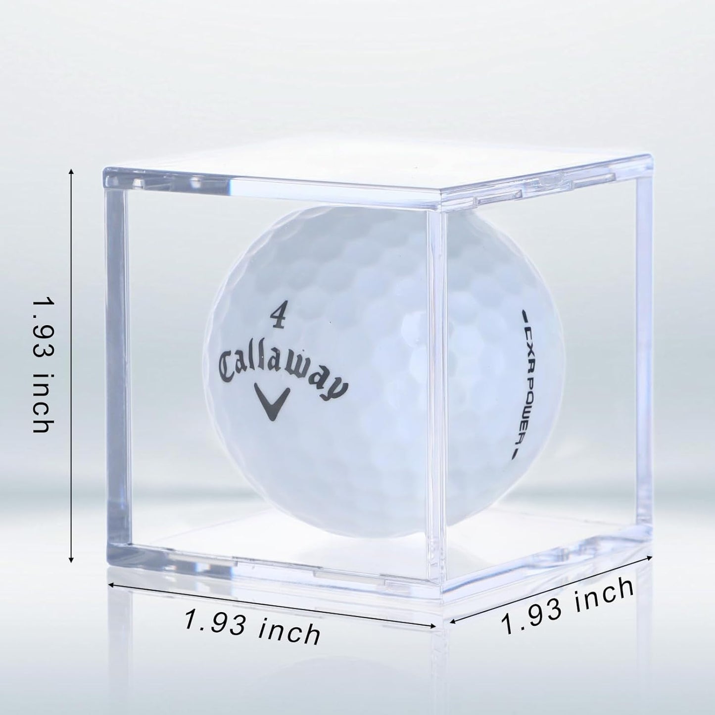 Golf Ball Display Case Dimensions