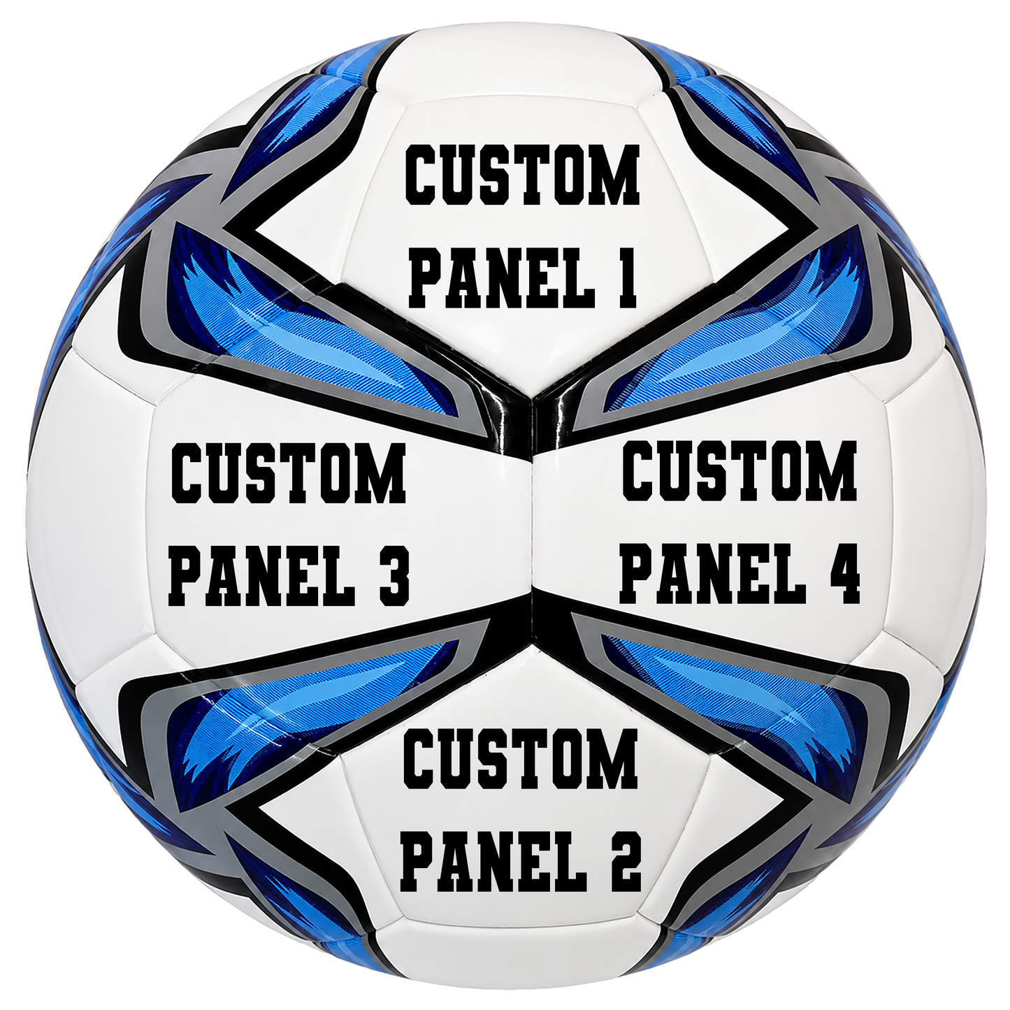 Personalized Customized Hammet Soccer Ball Varsity Font