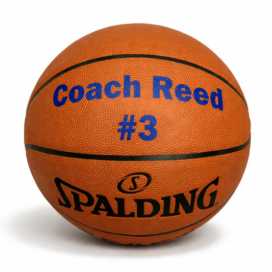Customized Spalding TF250 Indoor Outdoor Basketball Size 29.5" 28.5" or 27.5"
