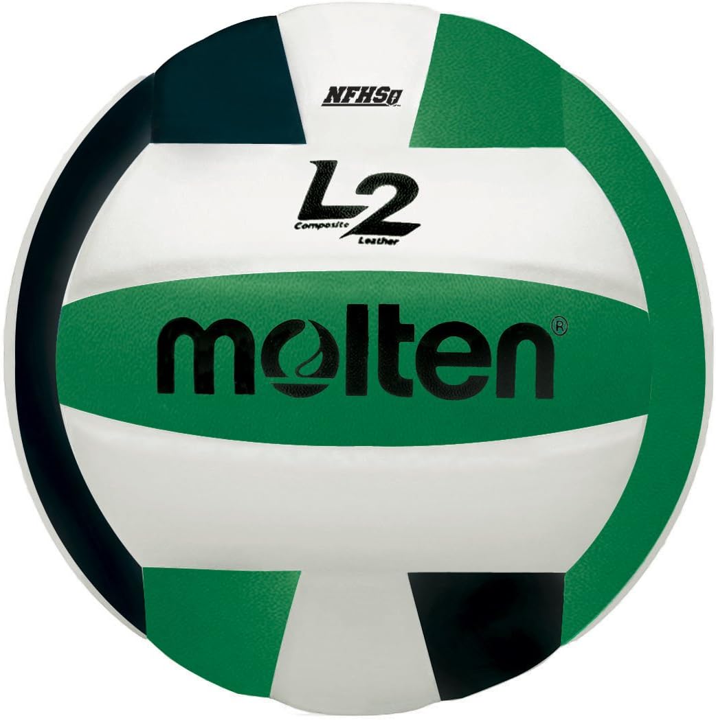 Molten L2 Volleyball Black and Green