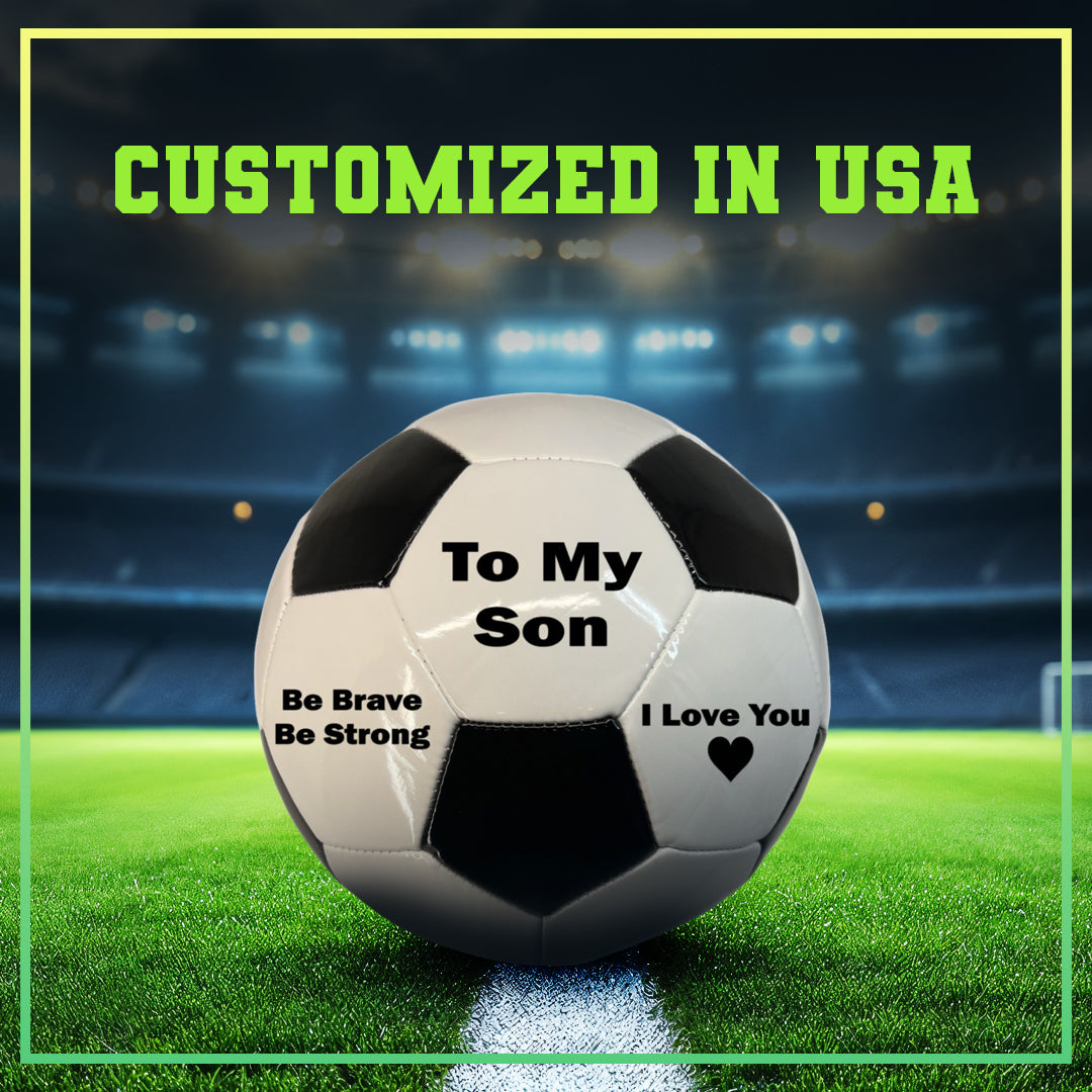 To My Son Soccer Ball 4