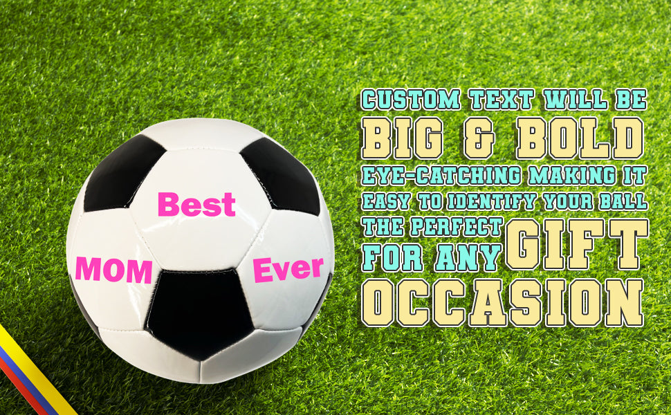 Best Mom Ever Soccer Ball 3