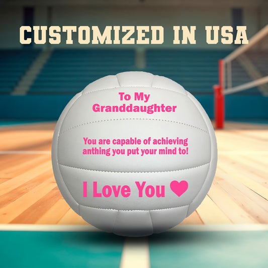 To My Granddaughter Volleyball  3