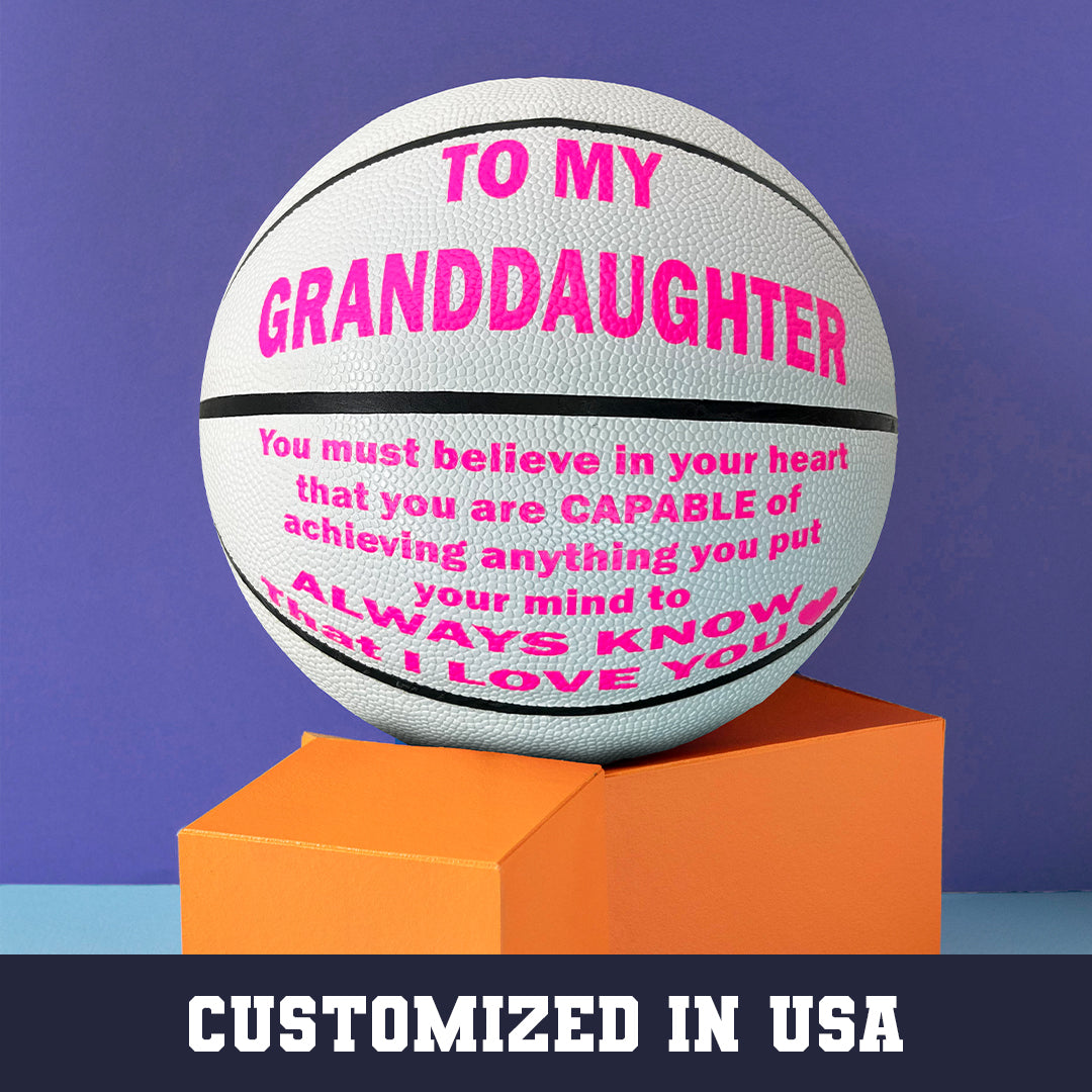 Customized Basketball Granddaughter 3