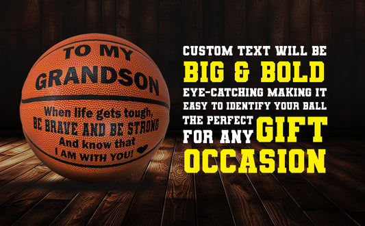 To My Grandson Basketball 1