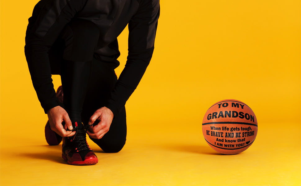 To My Grandson Basketball 4