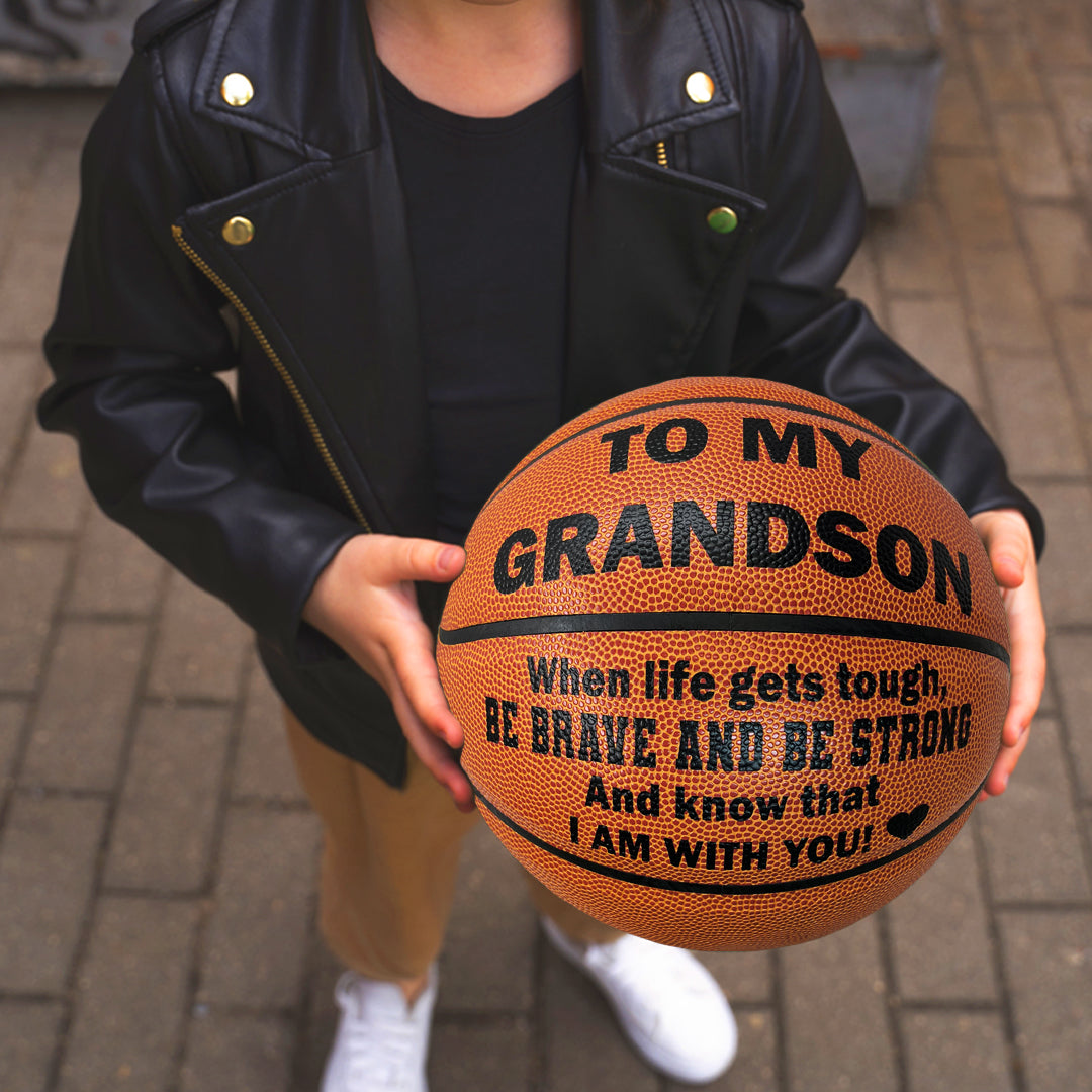 To My Grandson Basketball 5