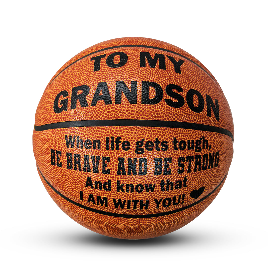 To My Grandson Basketball