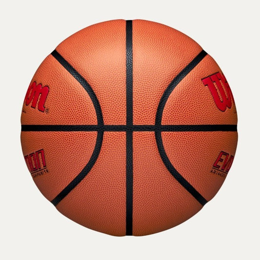 Wilson Scarlet Red Evolution Basketball Side
