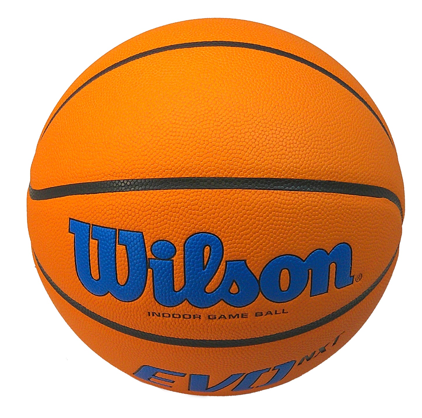 Custom Wilson EVO NXT Game Basketball Royal Blue