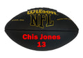 Load image into Gallery viewer, Customized Wilson Black and Gold Football with Red Custom Text
