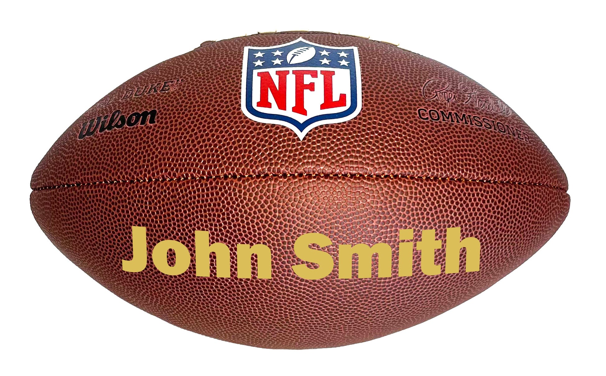 Wilson Duke NFL Replica Football Gold