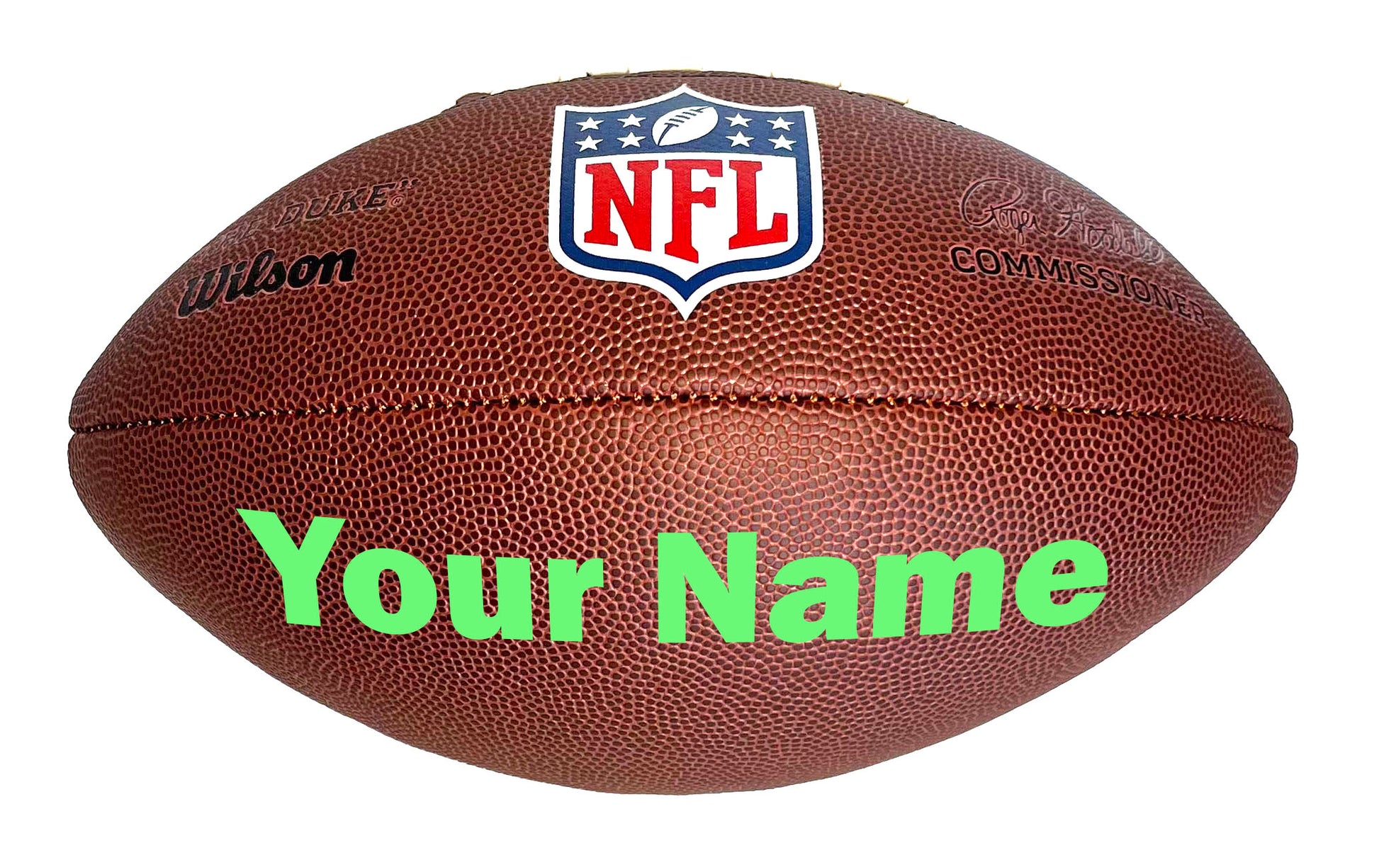 Wilson Duke NFL Replica Football Green