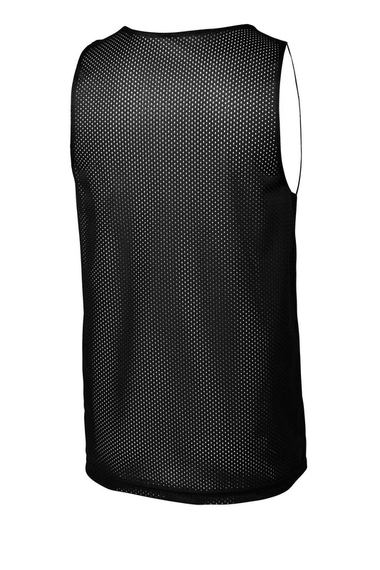 Reversible Basketball Mesh Jersey Black Back