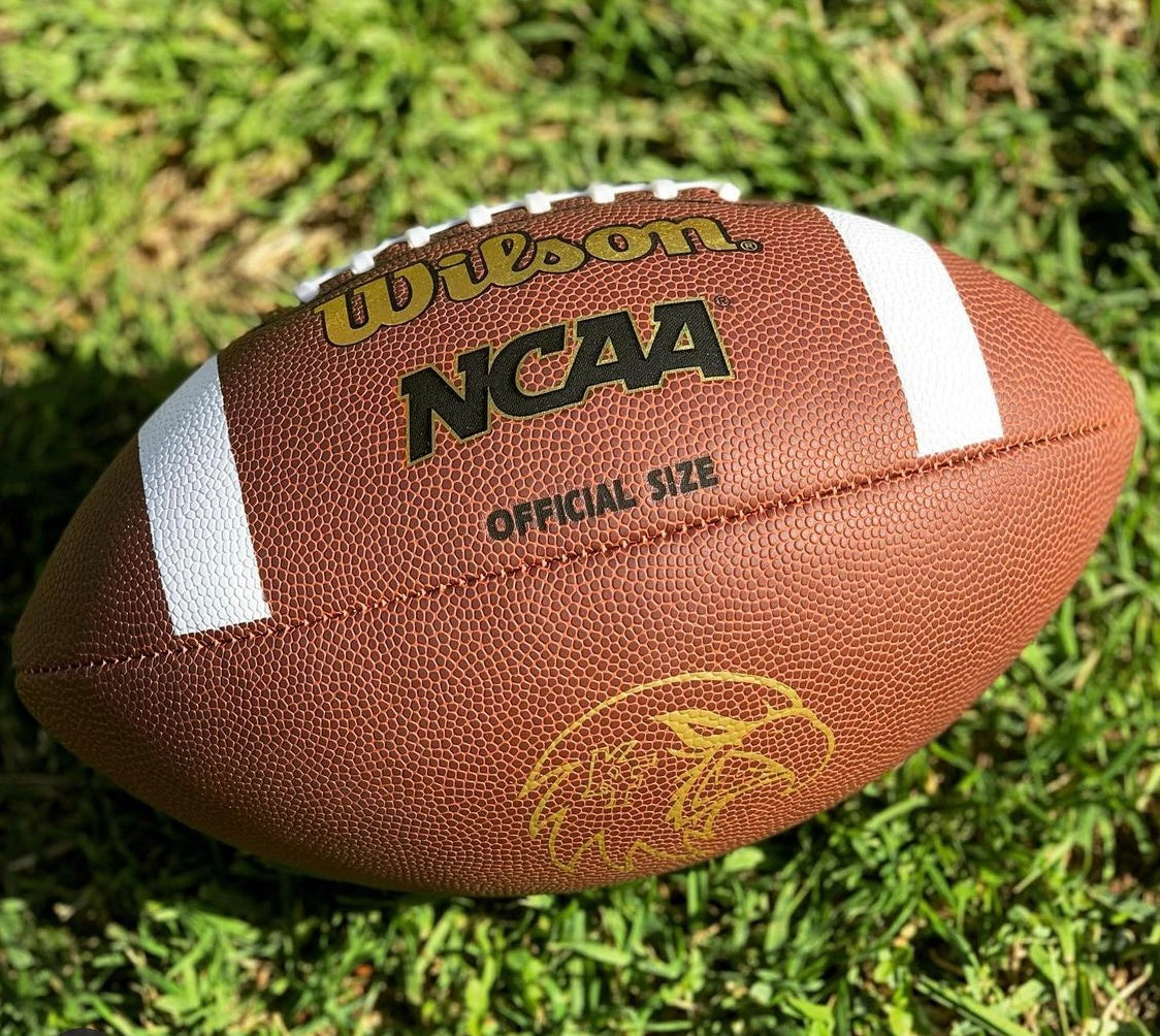 Custom Wilson NCAA Football Logo