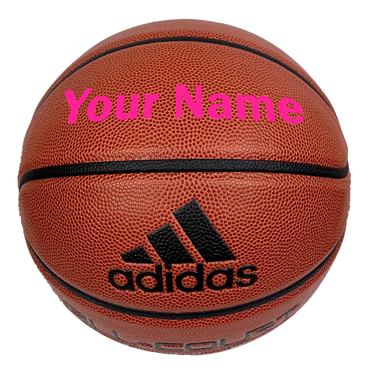 Customized Adidas Basketball Pink
