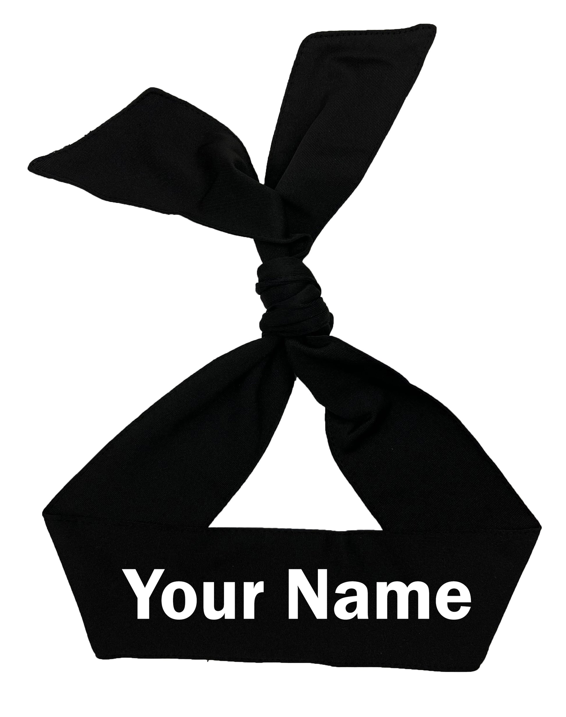 Customized Sports Headband White