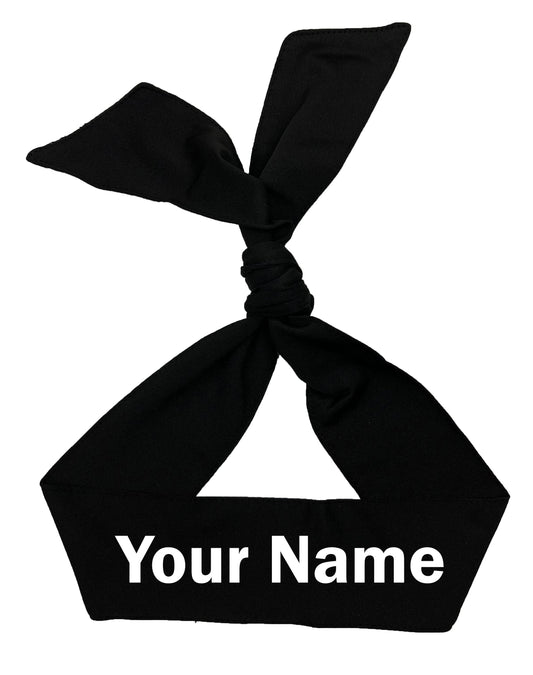 Customized Sports Headband White