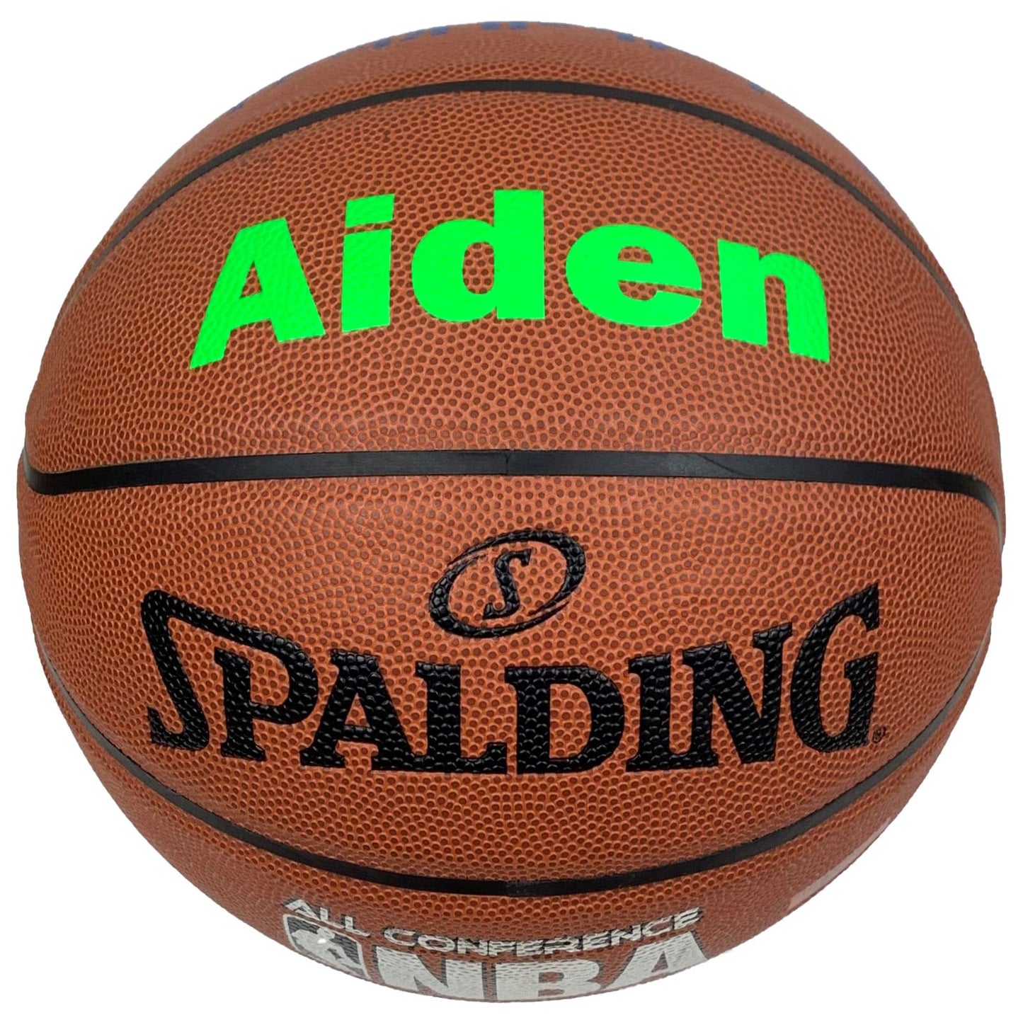 Customized Spalding All Conference Basketball Green