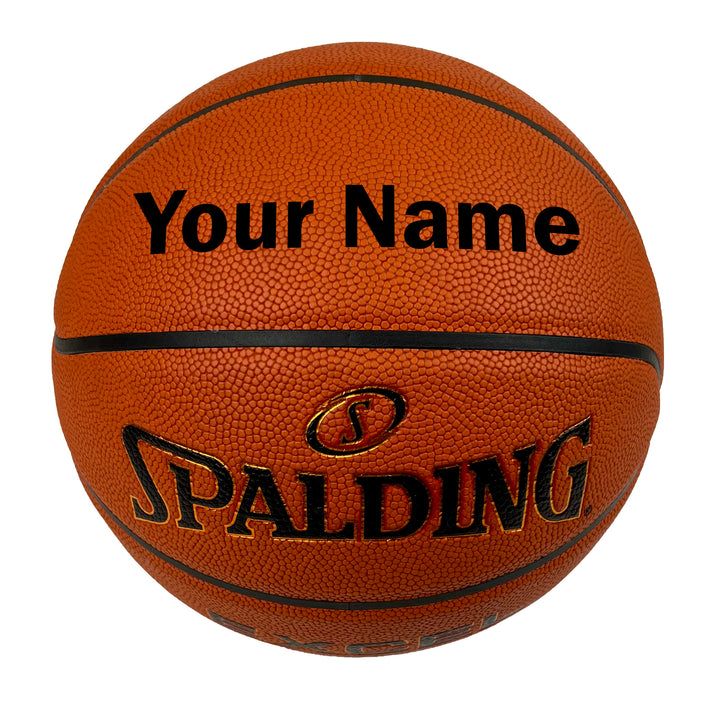 Customized Spalding TF500 Basketball Black