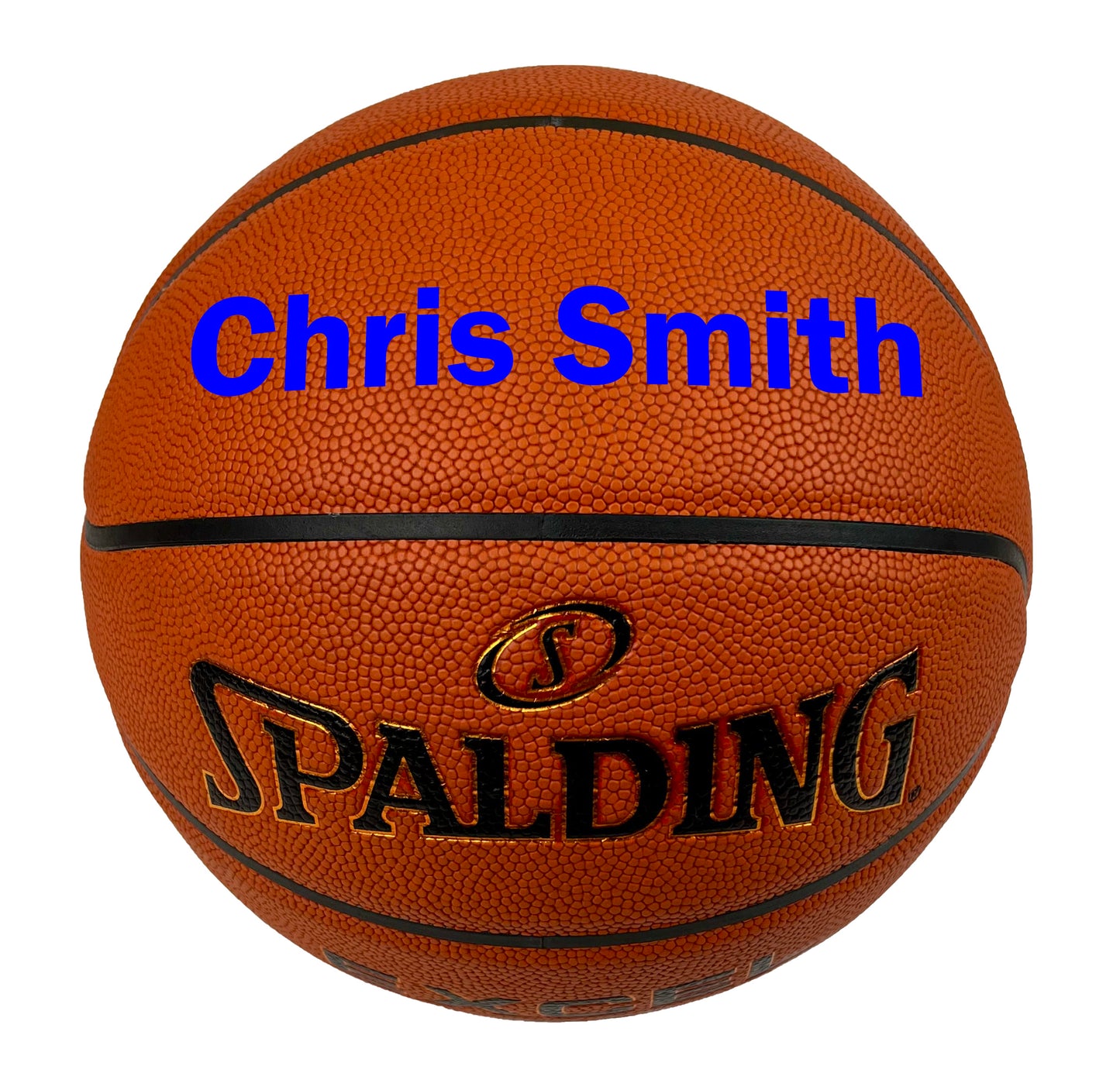 Customized Spalding TF500 Basketball Blue