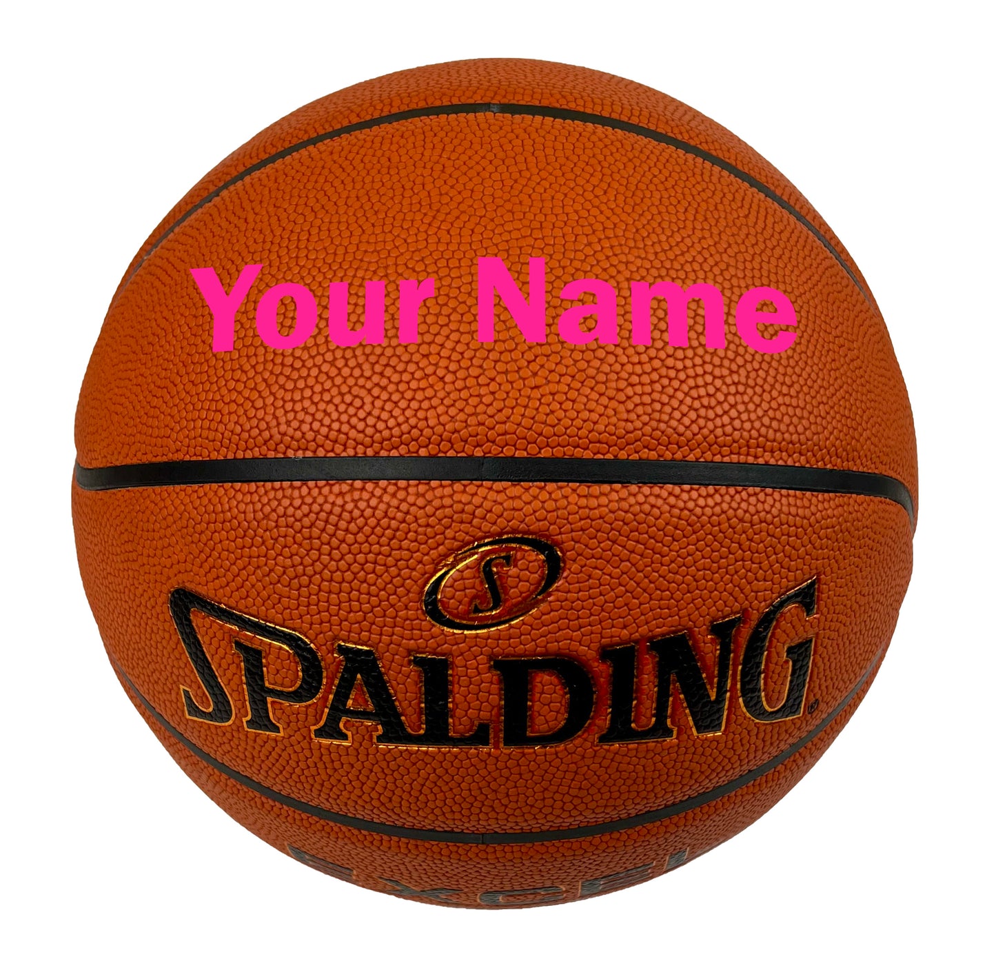 Customized Spalding TF500 Basketball Pink