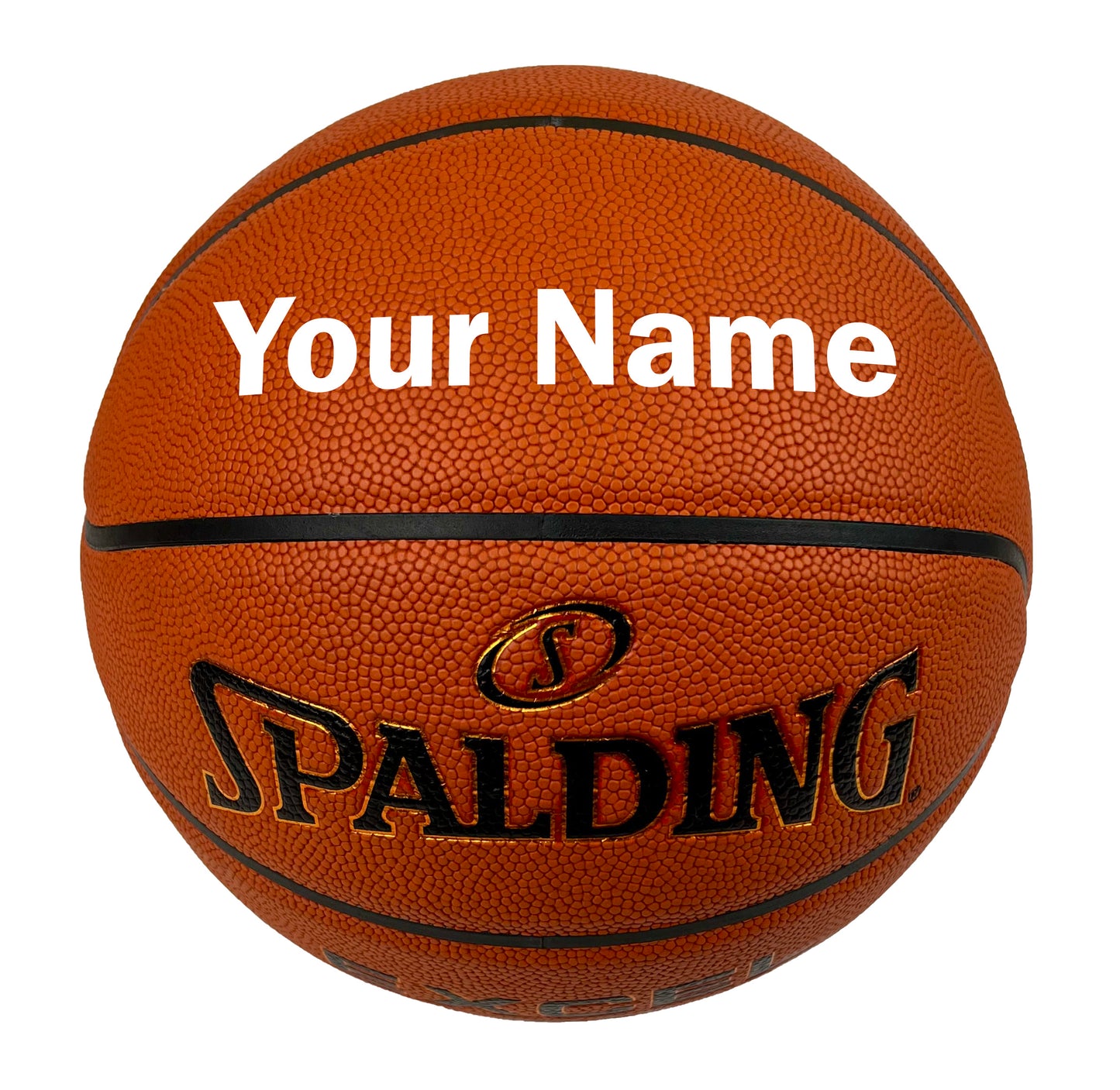 Customized Spalding TF500 Basketball White
