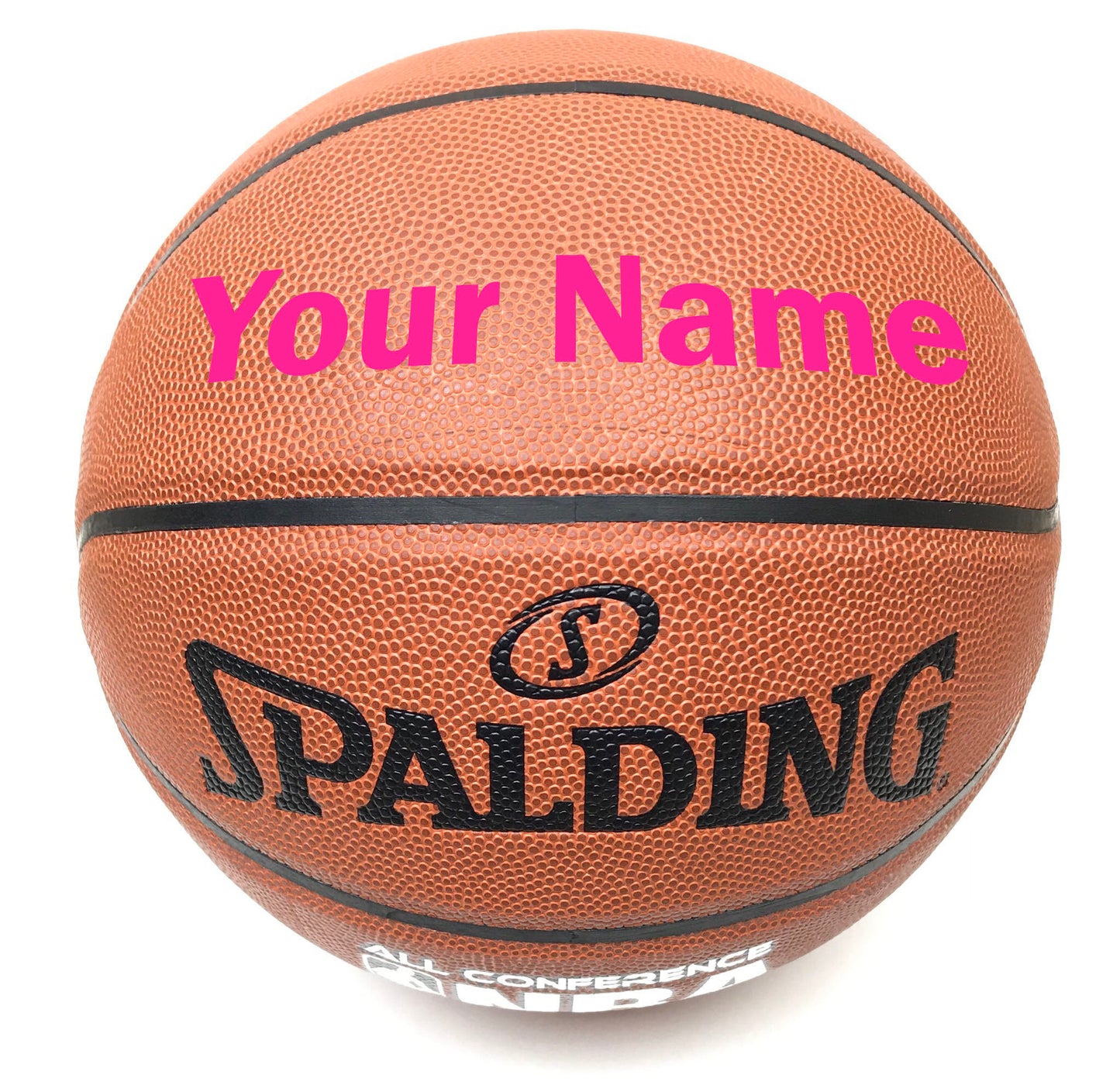 Customized Spalding All Conference Pink