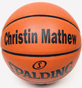 Load image into Gallery viewer, Spalding Customized Basketball Gift with Black Text
