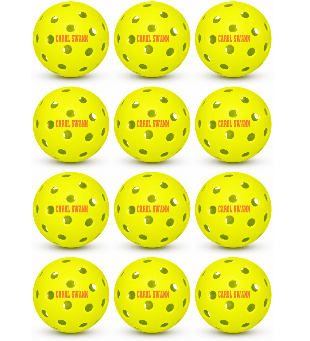 Customized Franklin Pickleballs, 12 Pack Outdoor Pickleballs